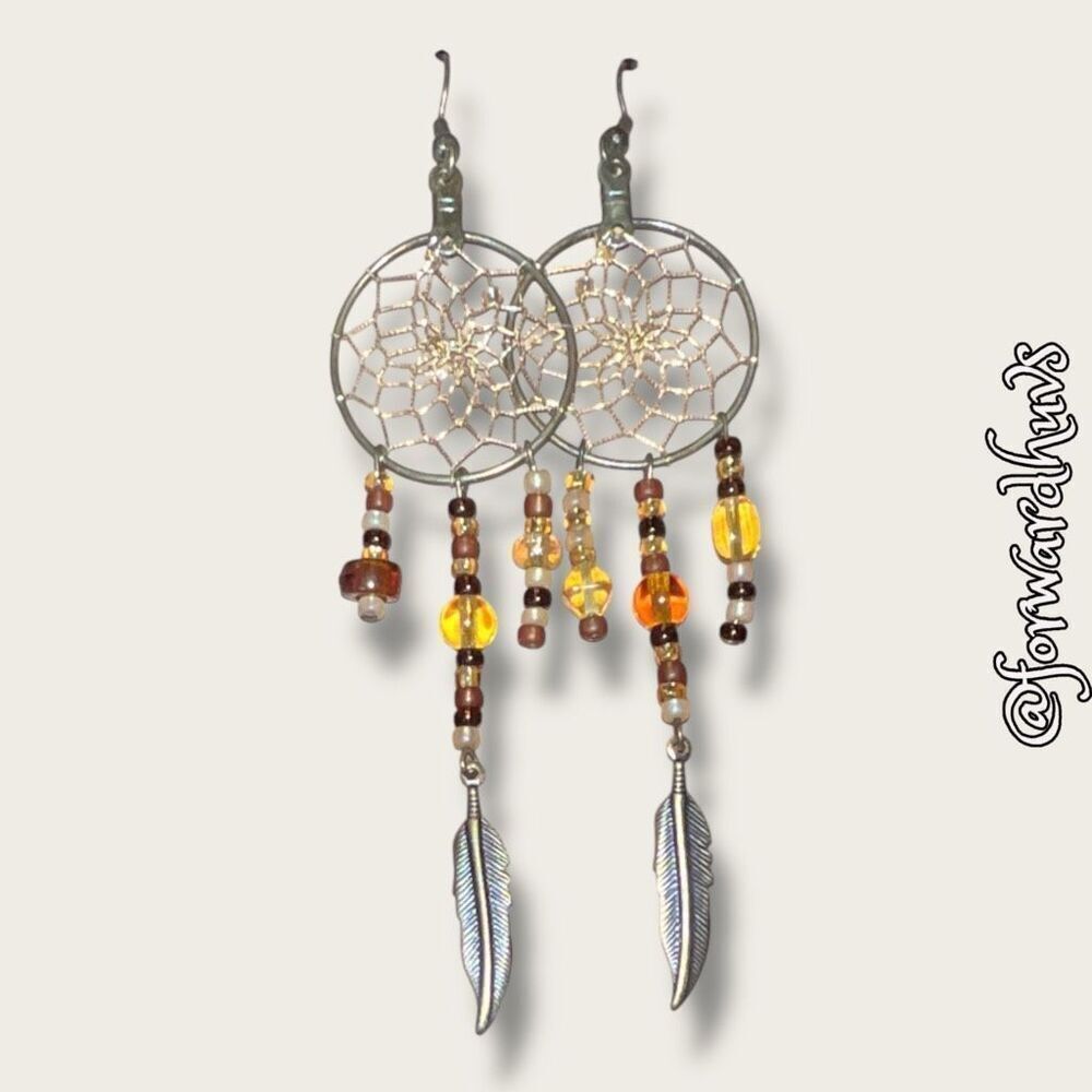Bundle Sale 3 for $15 | Dreamcatcher Dangle Earrings – Intricate and Symbolic